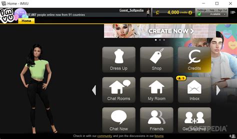 Download IMVU for Windows .